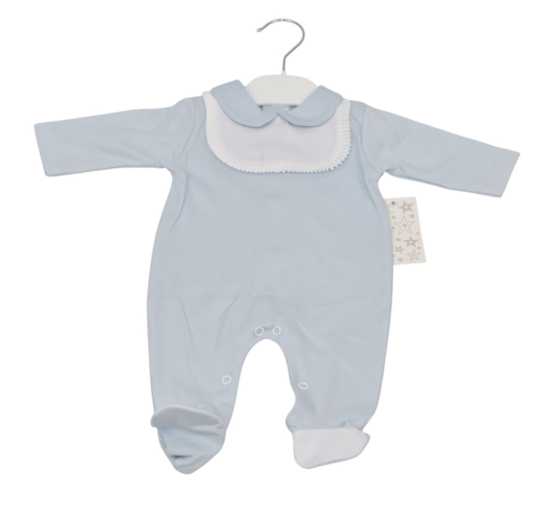 Baby Boys Blue Babygrow
