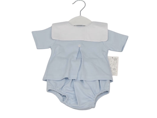 Baby Boys Blue Jam Pant Set