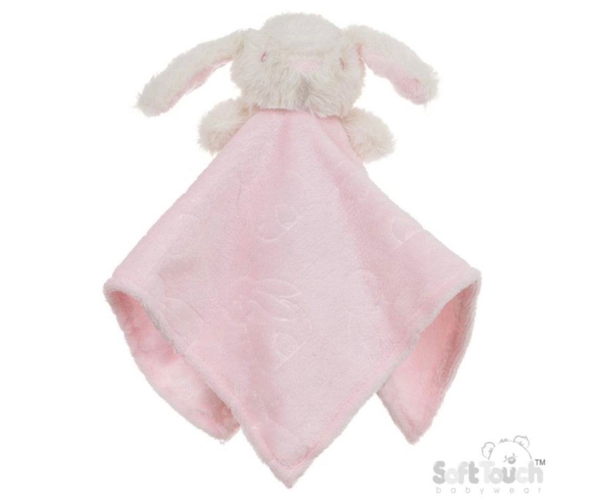 Embossed Baby Comforter with Animal Head , Multiple Colours